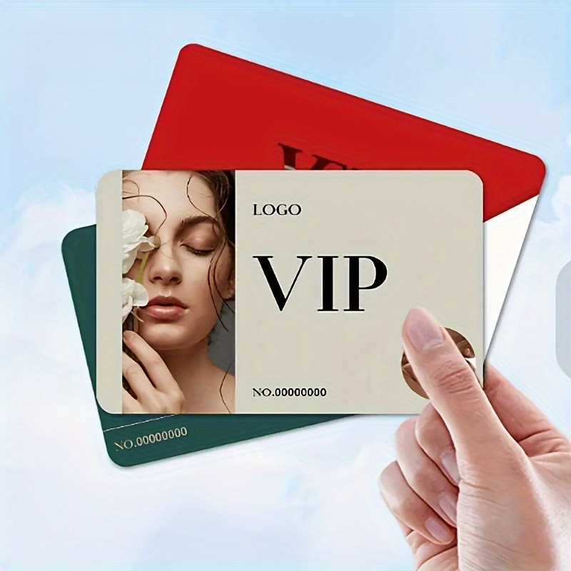 Commercial Printing Business - Matte afwerking 100 stuks PVC-visitekaartjes Gratis
