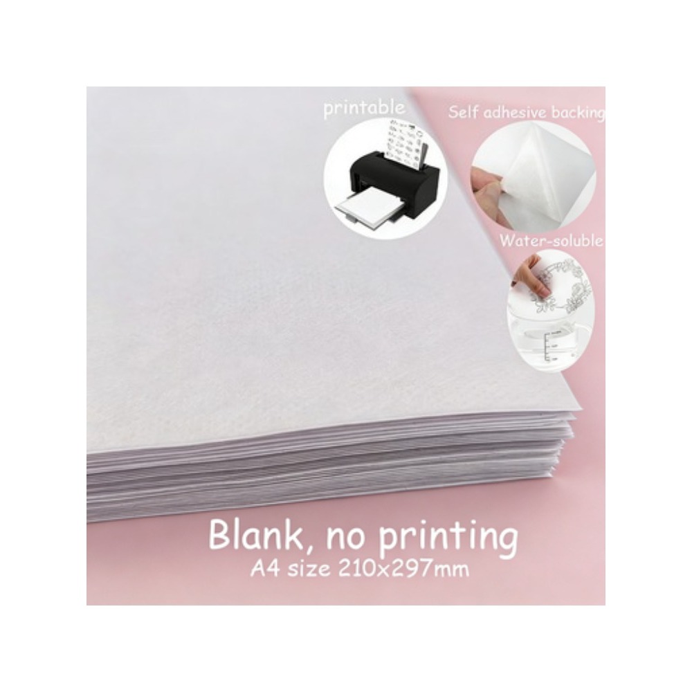 5 vellen A4 op maat bedrukt, w - Embroidery Stabilizer Backing recensie en prijs
