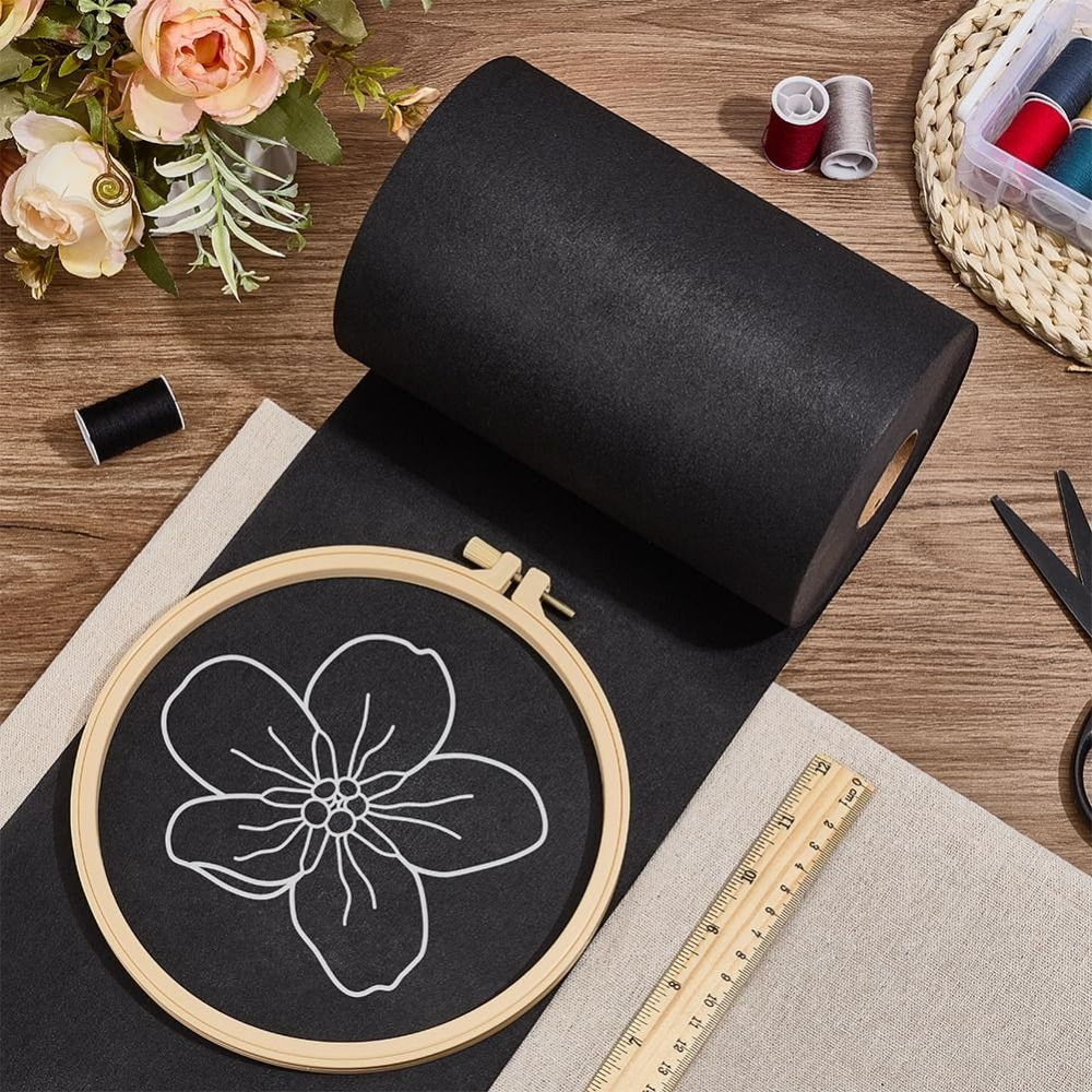 Zwarte Cut Away Borduurstabili - Embroidery Stabilizer Backing recensie en prijs