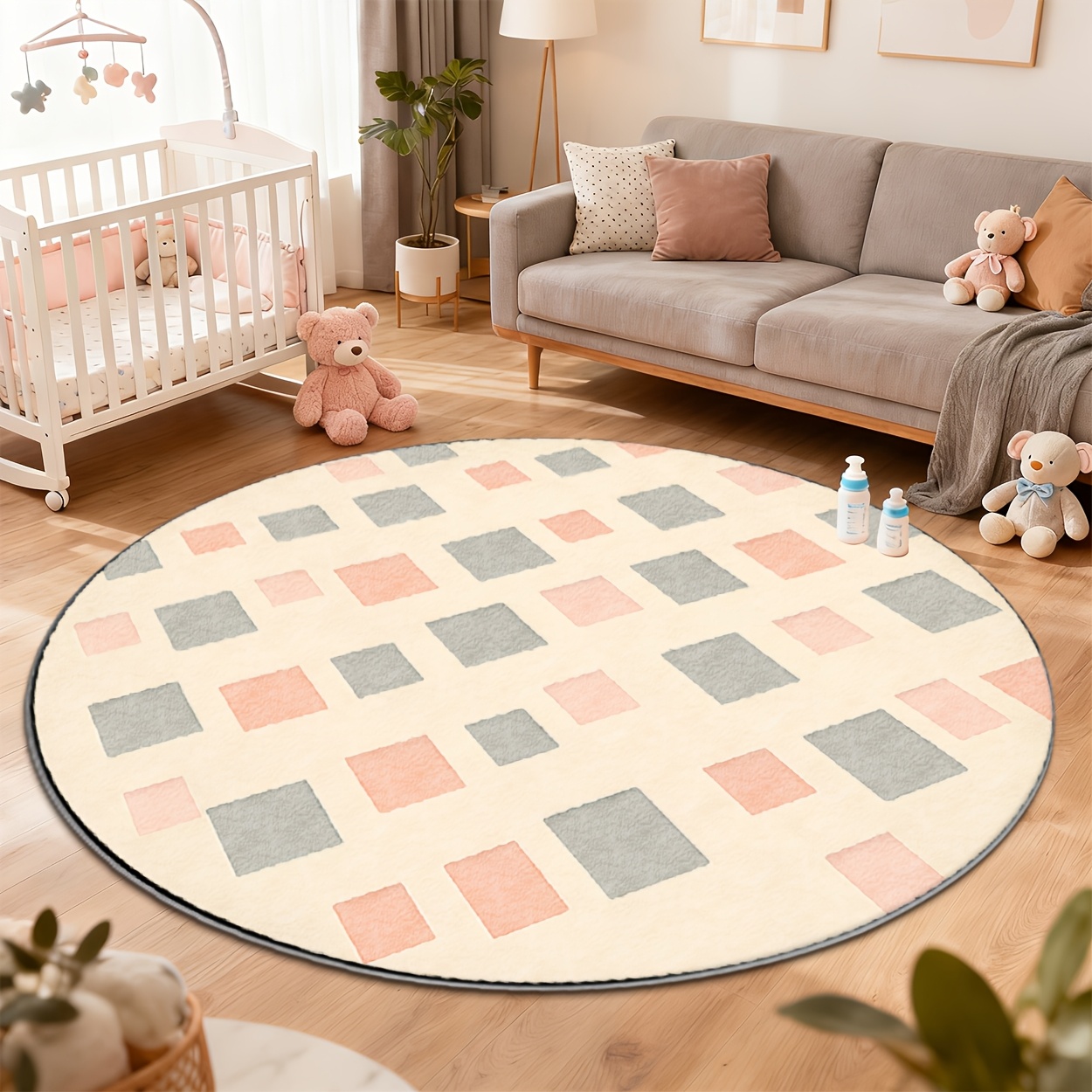 Modern schattig rond vloerklee - Wholesale Commercial Printing recensie en prijs
